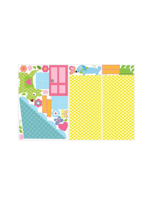 RoomMates Decor Детска стикерна за стена Стена 84x122бр