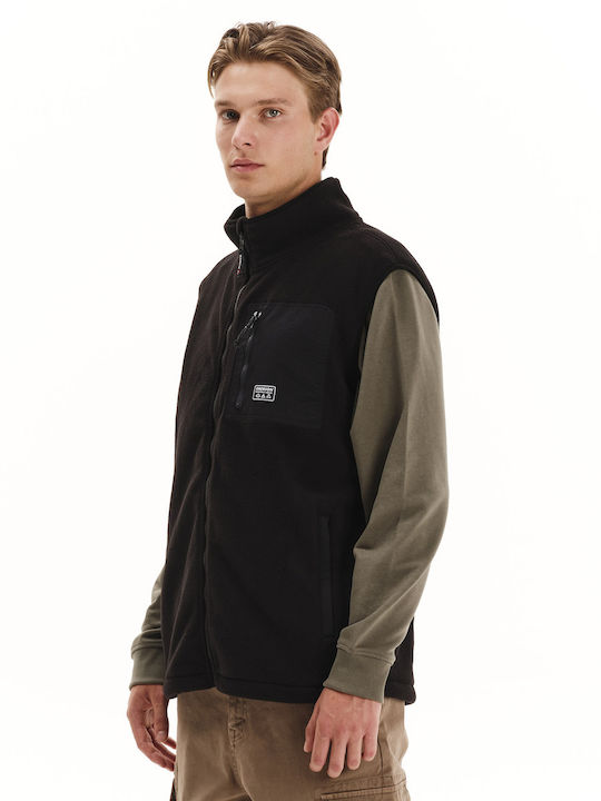 Sleeveless Jacket Black