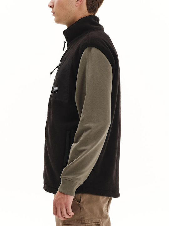 Sleeveless Jacket Black