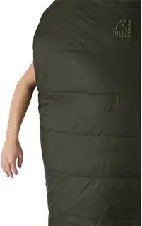 Nordisk Sleeping Bag Μονό Καλοκαιρινό Forest Night Green