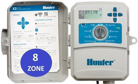 Hunter Industries X2-801 Προγραμματιστής Ποτίσματος Πίνακα Ρεύματος 8 Στάσεων