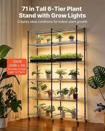 Vevor Grow Light με LED και Ισχύ 200W