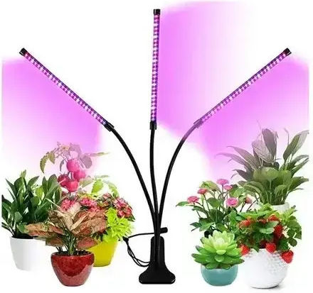 Desk Grow Light with LED and Power 80W 65cm.