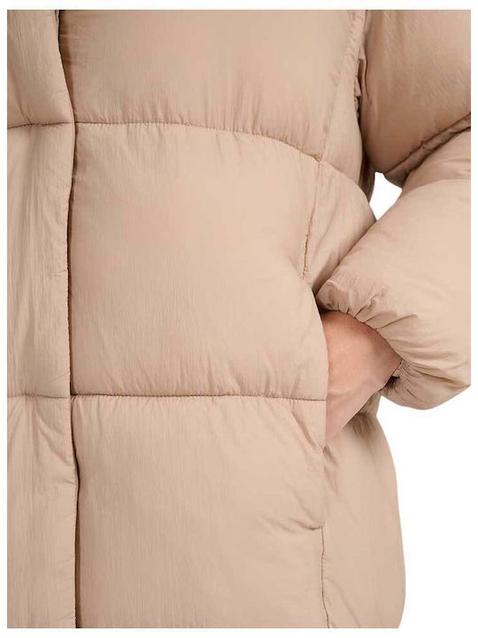Women's Lifestyle Jacket for Winter Beige