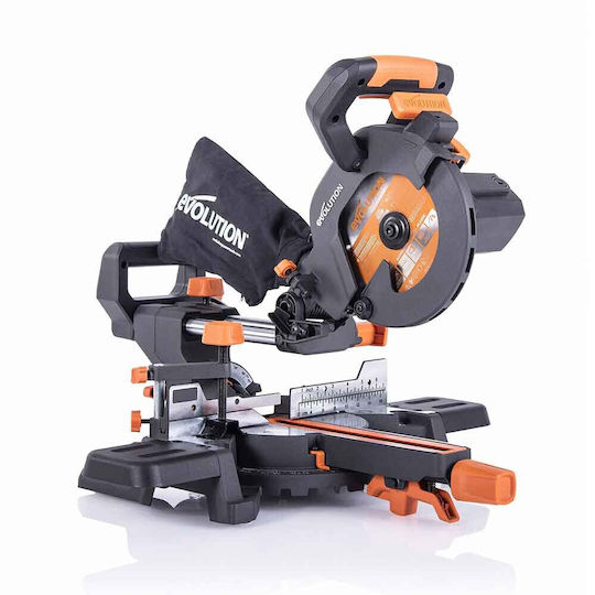 Evolution Kapp- und Gehrungssäge Elektrisch 1200W Scheibendurchmesser 185mm