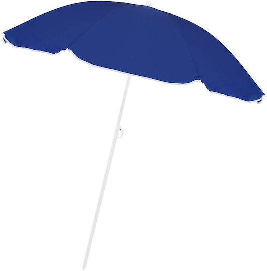 Umbrelă Pliabilă Plajă Diametru 1.8m Albastră