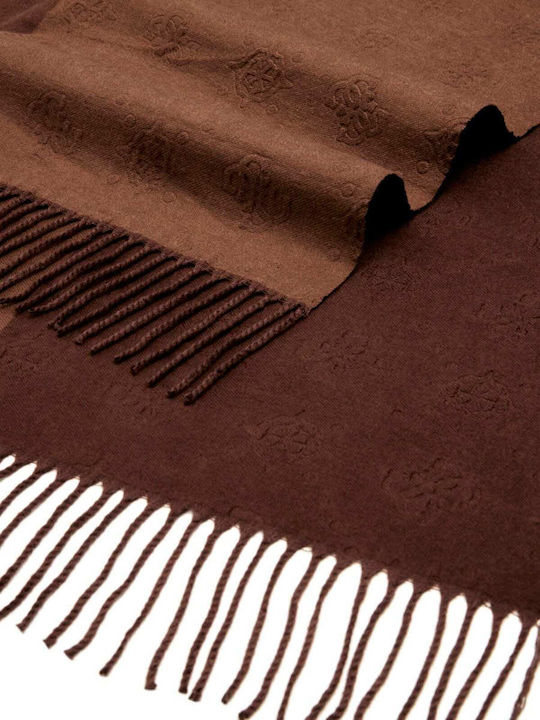Women's Wool Scarf Brown