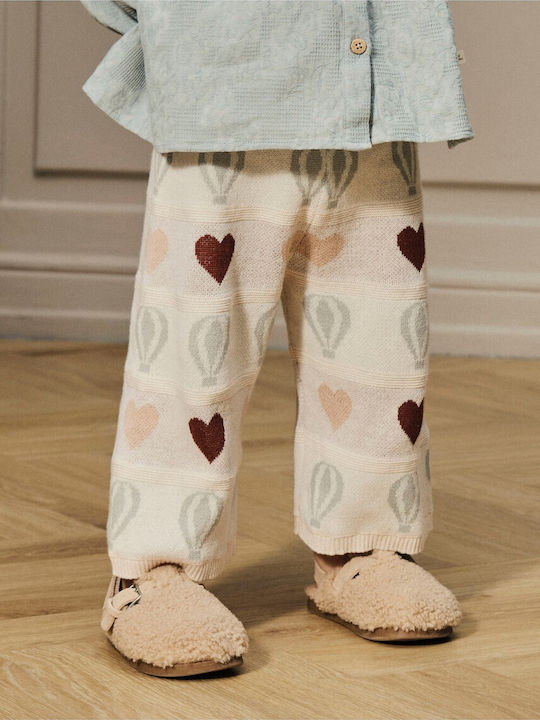 Kids' Pants Beige