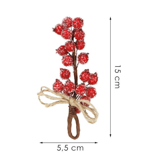 Crăciun Decorativ Plastic Sucursala Lungime 15cm.