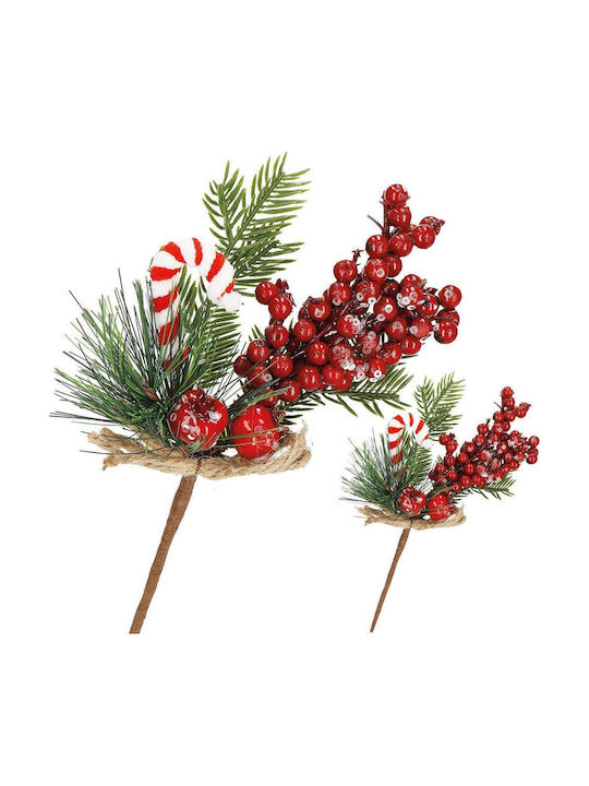 Crăciun Decorativ Plastic Sucursala Lungime 24cm.