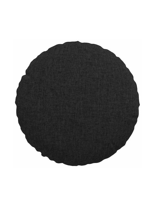 vidaXL Sofa-Kissen Black Velvet-Black Metal 2Stück 30x30cm.