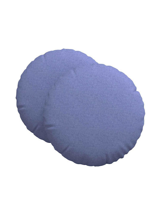 vidaXL Sofa Cushion Jeans Blue 2pcs 21x60cm.