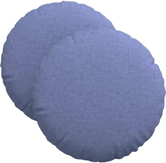vidaXL Sofa Cushion Jeans Blue 2pcs 40x40cm.