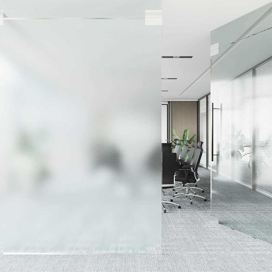 Statische Fensterfolie Grau Matt Effekt 45 X 2000 Cm PVC