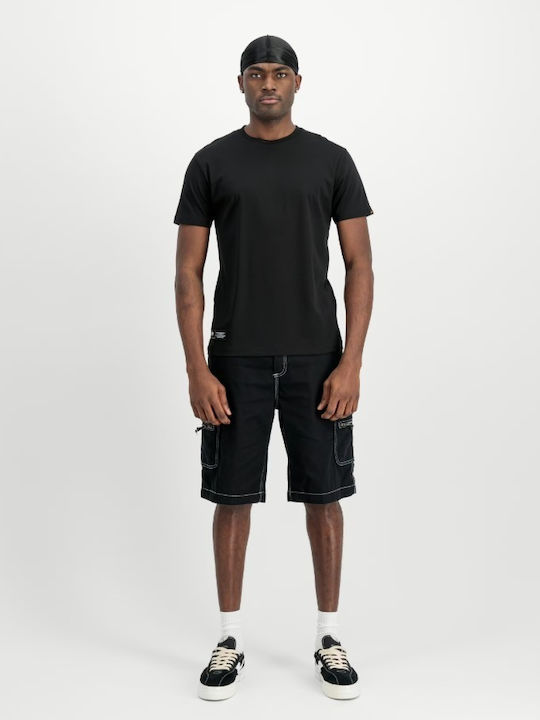 Label Backprint T-Shirt Schwarz