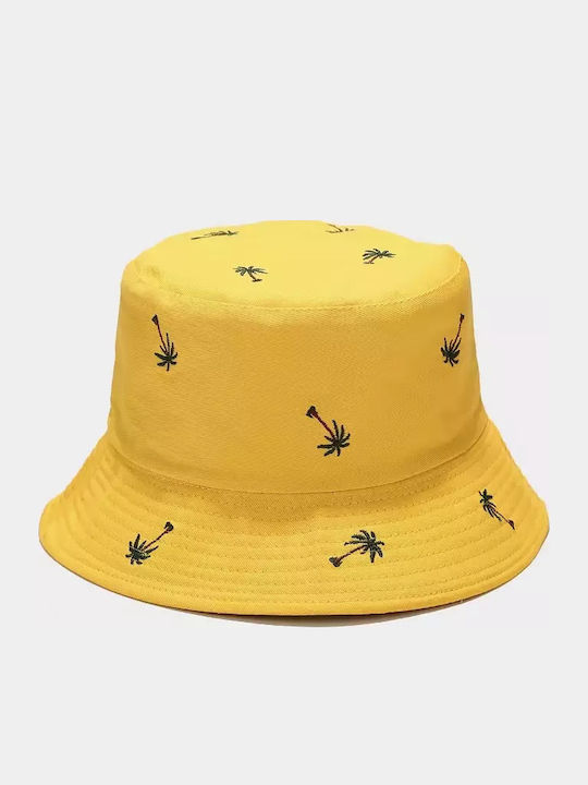 Pandaboo Υφασμάτινo Ανδρικό Καπέλο Στυλ Bucket Μπεζ