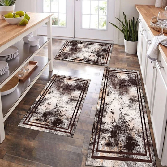 Set 3 Bucăți Covorașe Antiderapante Crystal Velvet 1*120x180 & 2*50x80 Cil-18 Set 3 Bucăți Covorașe Antiderapante Crystal Velvet 1*120x180 & 2*50x80 Cil-18
