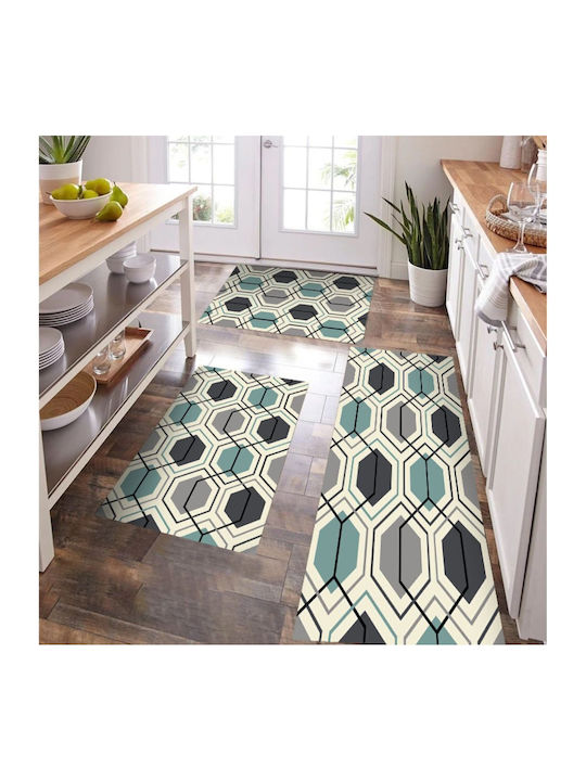 Σετ 3τμχ Πατάκια Αντιολισθητικά Crystal Velvet 1*120x180 & 2*50x80 Cil-25 Σετ 3τμχ Πατάκια Αντιολισθητικά Crystal Velvet 1*120x180 & 2*50x80 Cil-25