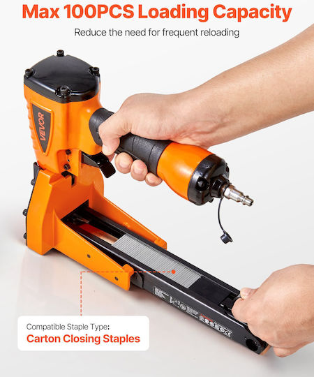Vevor BCGDSDDQ16GAOCXHV001V0 Συρραπτικό Αέρος για Δίχαλα