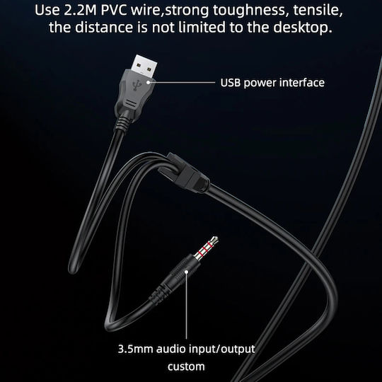 Yesido EK03 Over Ear Gaming Headset with Connection 3.5mm