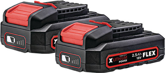 Flex ORE 2-125 Exzenterschleifer 125mm Batterie 2x2.5Ah