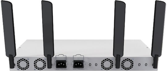 MikroTik CRS418-8P-8G-2S+5AXQ2AXQ-RM v7 Managed L2 PoE+ Switch με 16 Θύρες Gigabit (1Gbps) Ethernet και 2 SFP Θύρες