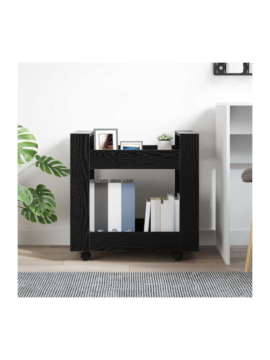 Cabinet de Birou cu roți Μαύρη Οξυά 60x45x60cm