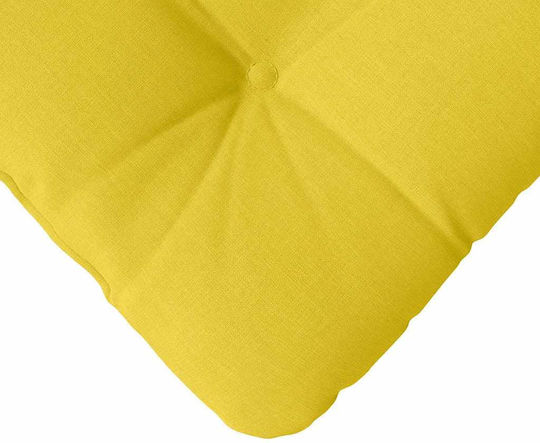 vidaXL Sofa Cushion Yellow 45x45cm