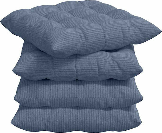 vidaXL Sofa Cushion Blue 40x40cm