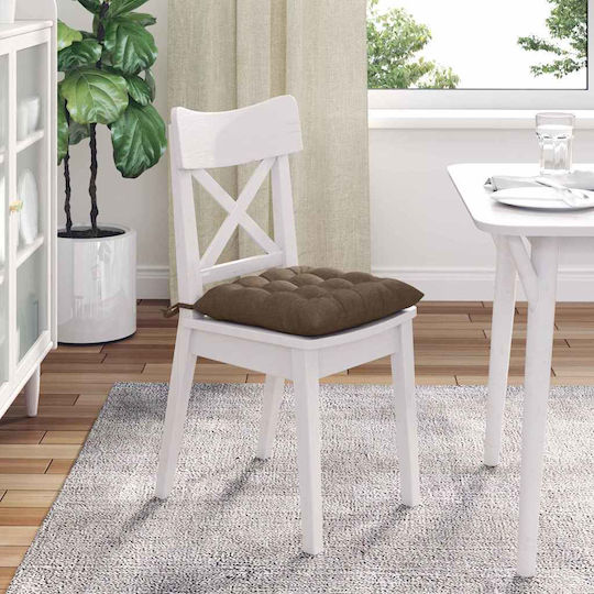 vidaXL vidaXL Zierkissen Braun 40x40cm
