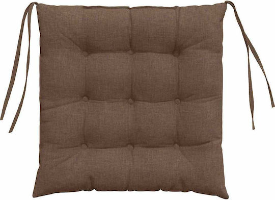 vidaXL vidaXL Zierkissen Braun 40x40cm
