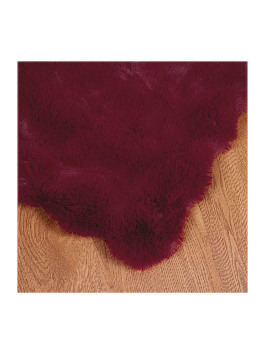 vidaXL Pelzige Decke Übergröße 220x240cm Verdegrün Rot