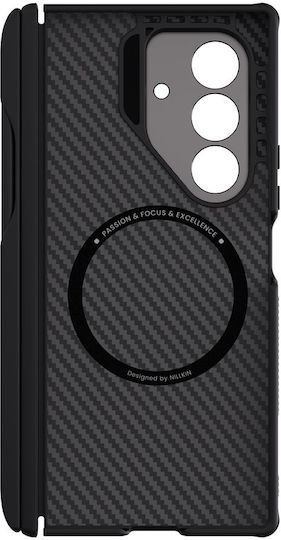 Nillkin Back Cover Silicone / Aramid Fiber Black (Galaxy Z Fold7)