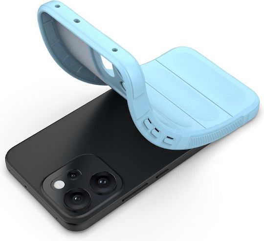 Magic Shield Back Cover Σιλικόνης Μπλε (Oppo Reno14F)