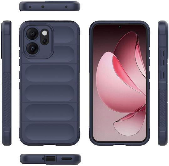Magic Shield Back Cover Σιλικόνης Μπλε (Oppo Reno14F)