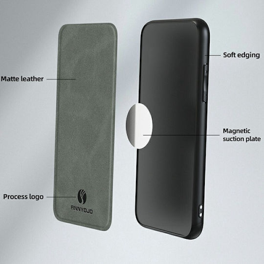 Annyojo Back Cover Plastic Brown (Oppo Reno14F)