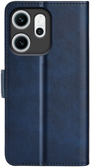 Double Buckle Brieftasche Blau (Oppo Reno14F)