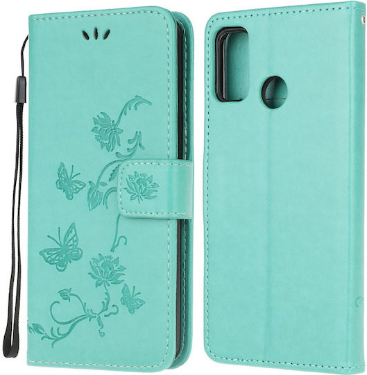Erbord Buchen Sie Synthetisches Leder Grün (Moto G30)