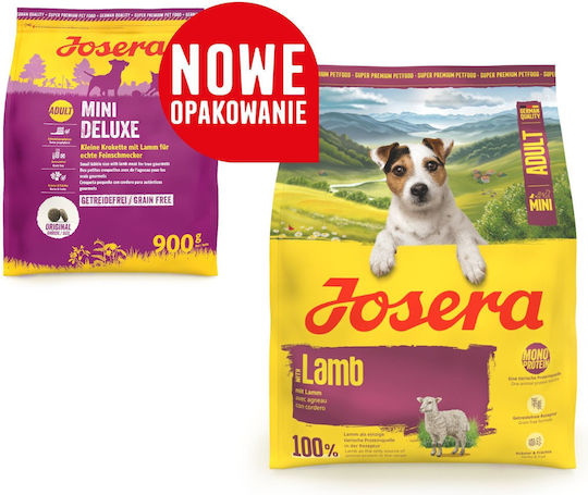 Josera 3kg Ξηρά Τροφή για Ενήλικους Σκύλους Μικρόσωμων Φυλών με Αρνί