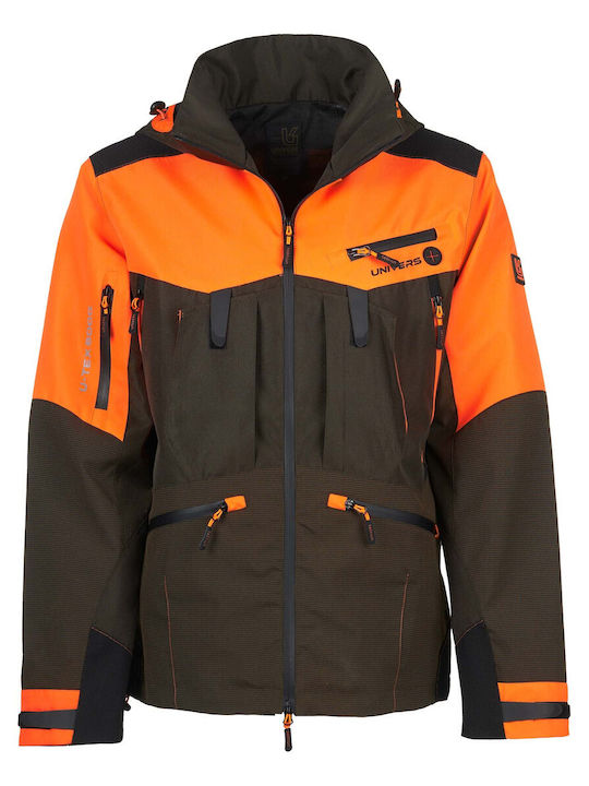 Univers Μπουφάν Softshell Verde/Arancio