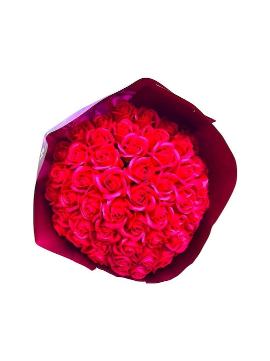 Royal Red Bouquet 55 Soap Roses