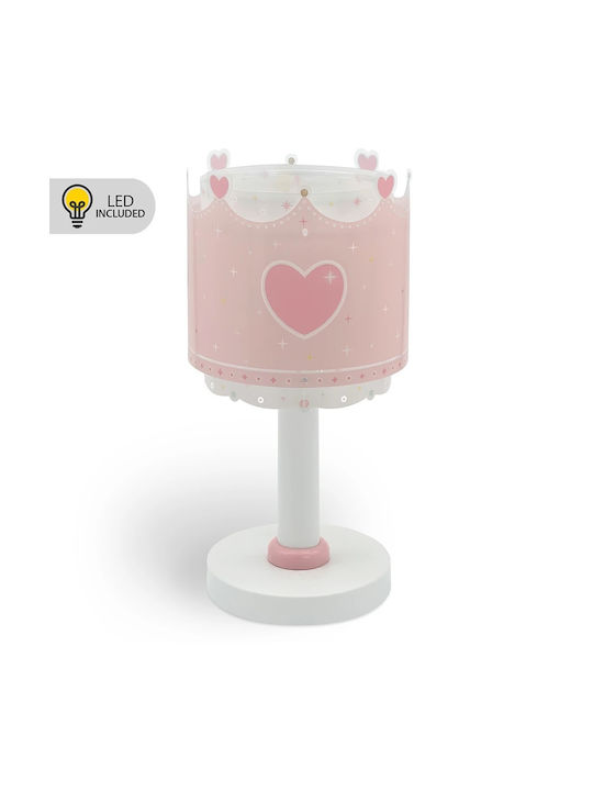 Ango Lumină LED Decorațiune Pentru Copii Little Queen Roz 30x15cm