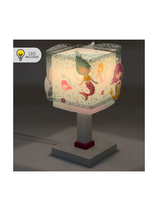 Ango Led Παιδικό Διακοσμητικό Φωτιστικό Mermaids Πολύχρωμο 29x13.5cm
