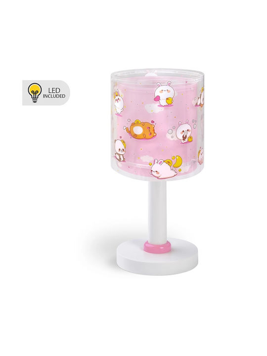 Ango Lumini LED Lampă decorativă pentru copii Roz 30x15cm