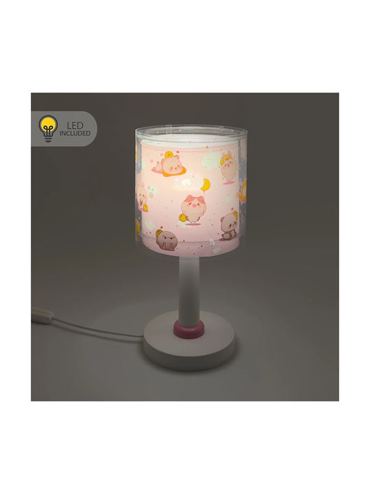 Ango Lumini LED Lampă decorativă pentru copii Roz 30x15cm