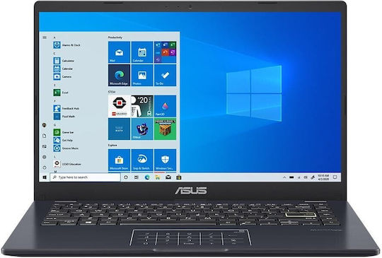 Asus Vivobook Go 14 E410KA-CL4128 14" FHD (Celeron-N4500/4GB/128GB SSD/W11 S) Star Black (US Keyboard)