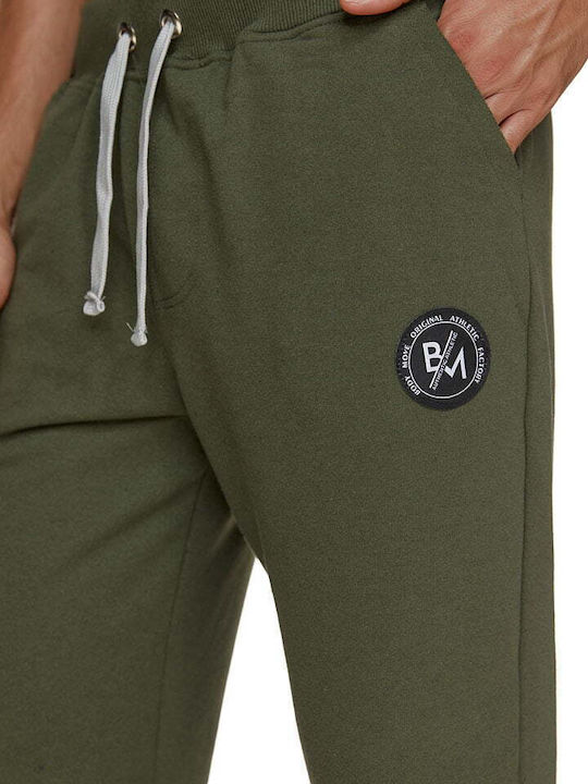 Sweatpants with Elastic Khaki