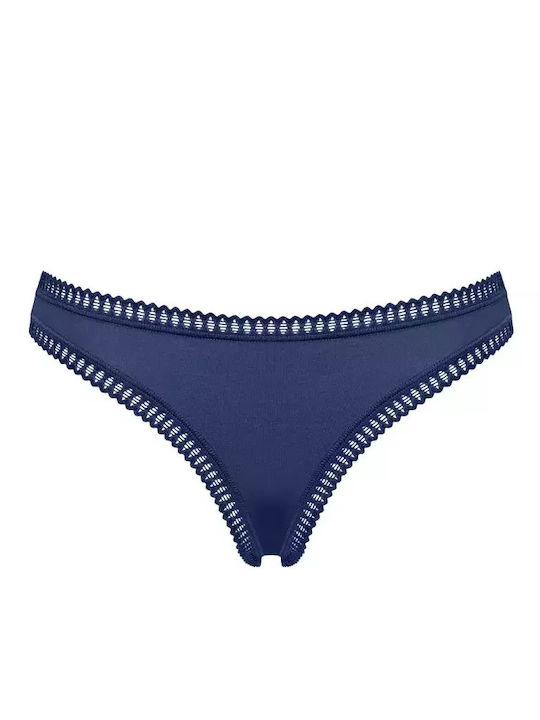 Βαμβακερά Damen Zeichenfolge 3Pack Blue