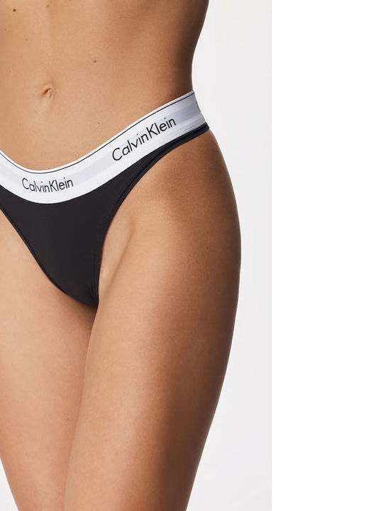 Women's String Black