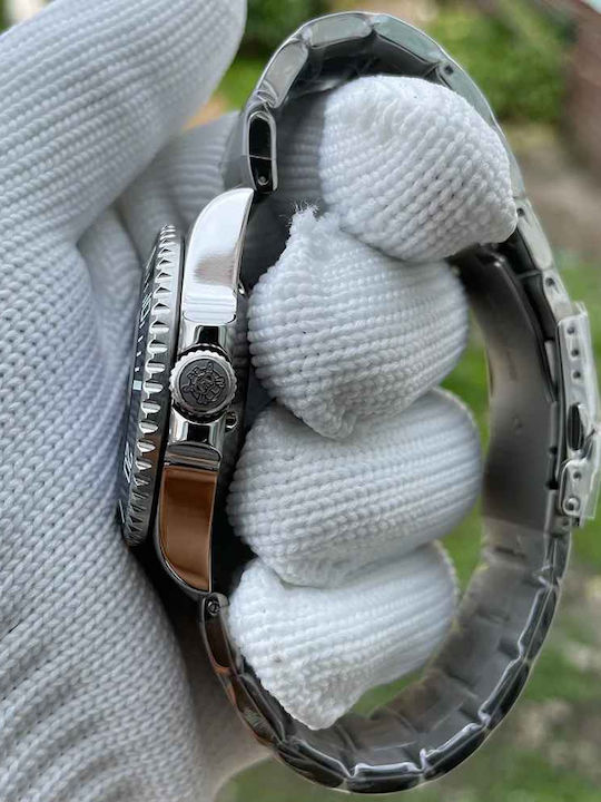 Steeldive Sd1953 Ceas Dama 41mm Automat Cu Brățară Din Oțel Inoxidabil Argintiu